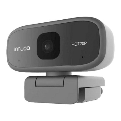 Webcam Innjoo HD c/Microfone Preta