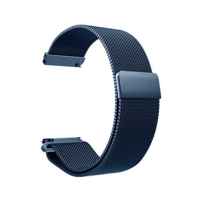 Bracelete de Metal Universal 20mm Azul