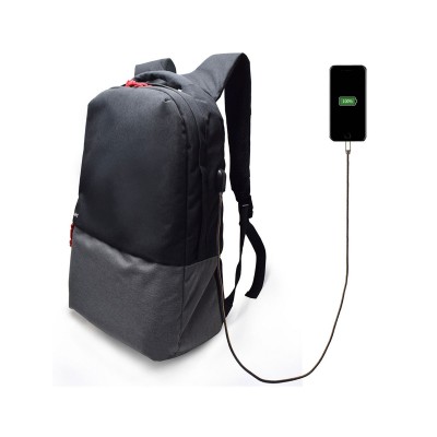 Backpack Ewent EW3916 Urban Notebook Backpack 17.3" c/Porta USB Black
