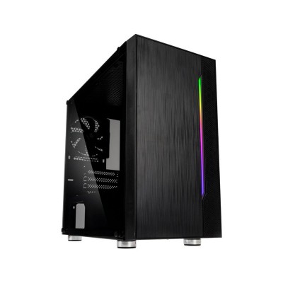 Computer Case Micro-ATX Kolink Inspire K6 RGB w/Window Black (INSPIREK6-RG)