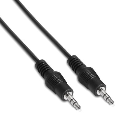 Cable Aisens Jack 3.5mm (M/M) 1.5m Black