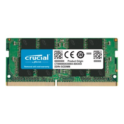 RAM Memory Crucial 16GB DDR4 (1x16GB) 2666MHz SO-DIMM