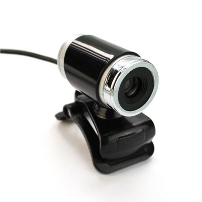 Webcam Leotec One SD c/Microfone Preta (LEWCAM1001)