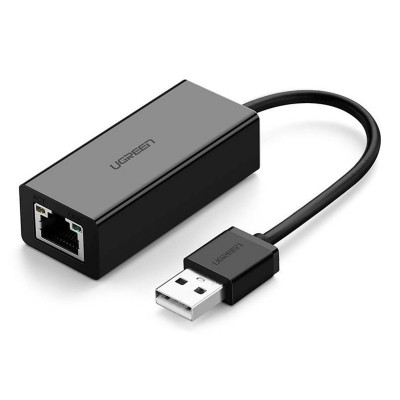 Network Adapter Ugreen CR110 USB 2.0 to RJ-45 Black
