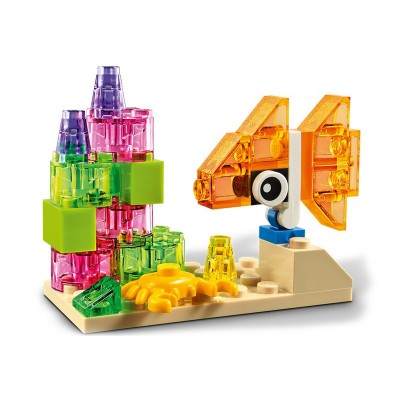 Jogo LEGO Classic  - Tijolos Criativos Transparentes - 11013