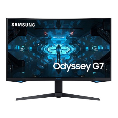 Curved Monitor Samsung Odyssey G7 27" WQHD Black (LC27G75TQSR)