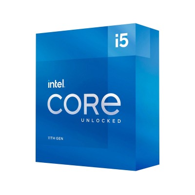 Processor Intel Core i5-11600K 6-Core 3.9GHz w/Turbo 4.9GHz 12MB