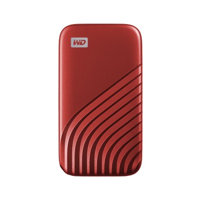 Disco duro externo Western Digital My Passport SSD 1TB USB 3.2 Rojo