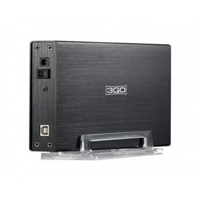 HDD/SSD Enclosure 3GO HDD35BKIS 3.5" USB 2.0 Black