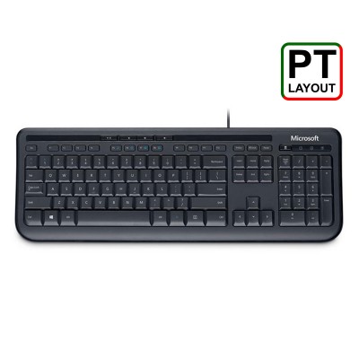 Keyboard Microsoft Wired 600 Black