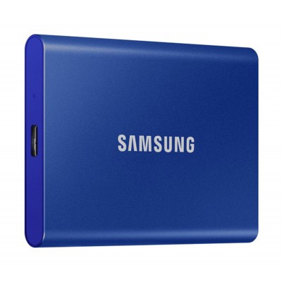 External Hard Drive Samsung Portable T7 SSD 1TB USB 3.2 Blue