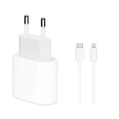 Charger Fast Charger USB-C to Lightning 20W White