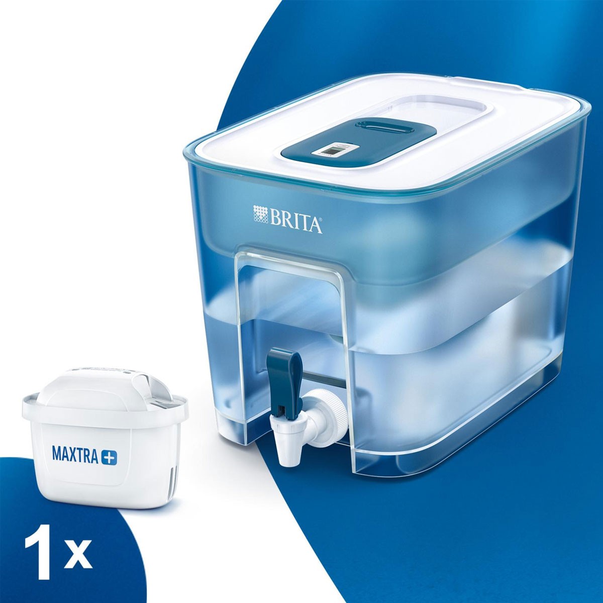 Buy online Purified Water Dispenser Brita Flow PP 8.2L White