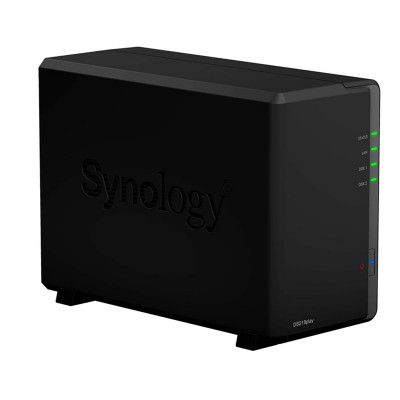 NAS Synology Diskstation DS218PLAY Realtek RTD1296 2 Bays Black