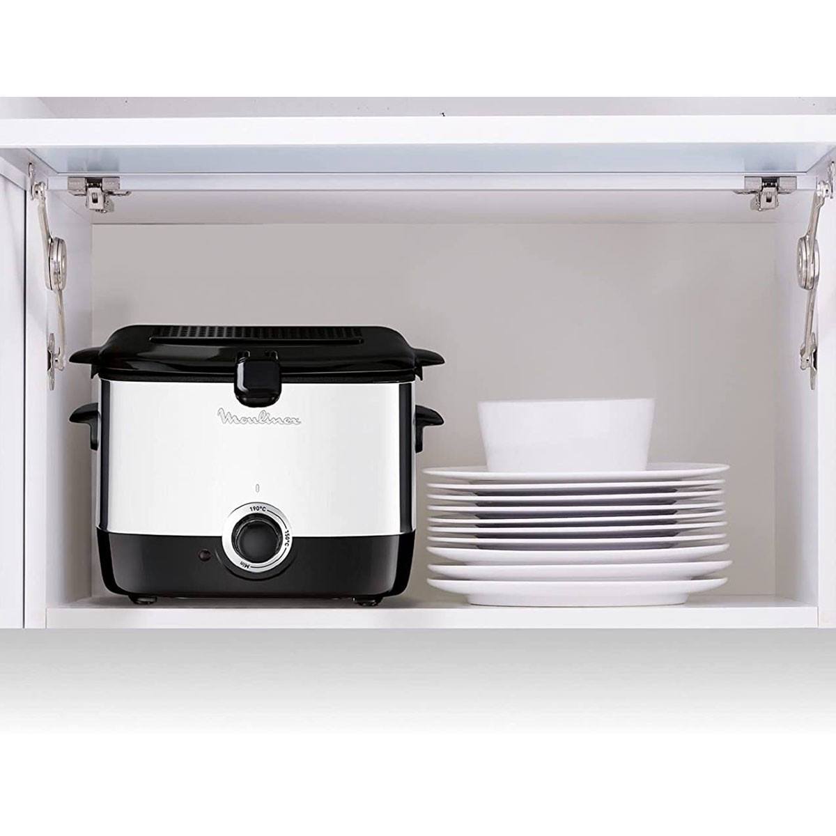 Moulinex Minifrito AF 2200 - Friggitrice Compatta Da 1L Per Patatine Croccanti