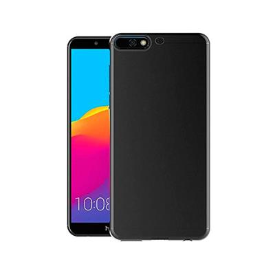 Capa Silicone Huawei Y6 2018/Honor 7A Preta