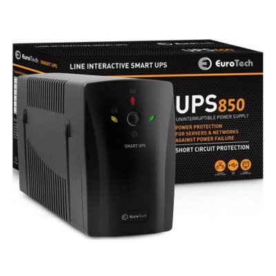 UPS EuroTech UPS850EU 850VA Black