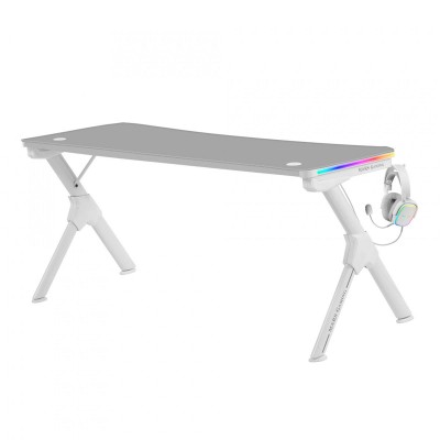 Gaming Table Mars Gaming  RGB 160x60x75 cm White (MGDXLRGB)