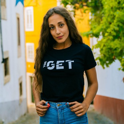T-shirt You Get Street Preta