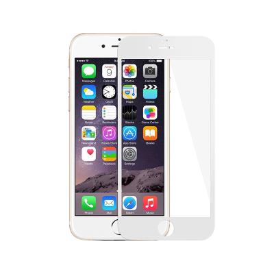 Película de Vidrio Temperado Fullscreen iPhone 6S Plus Blanco