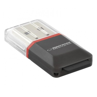 Leitor de Cartões Esperanza EA134K USB para MicroSD Preto