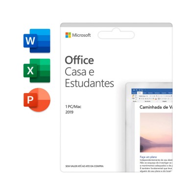 Microsoft Office Home and Student 2019 (Licença Digital)