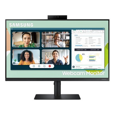 Monitor Samsung 24" IPS FHD 75Hz  Black (LS24A400VEU)