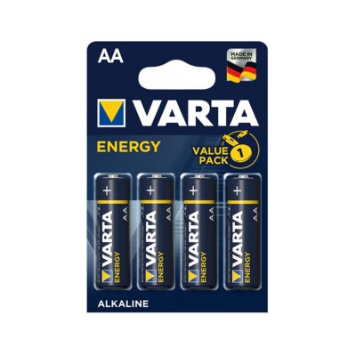 Pila Alcalina Varta AA/LR6 1.5V 2600 mAh (Pack 4)