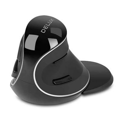 Ergonomic mouse Delux M618PD Bluetooth 4200 DPI Black