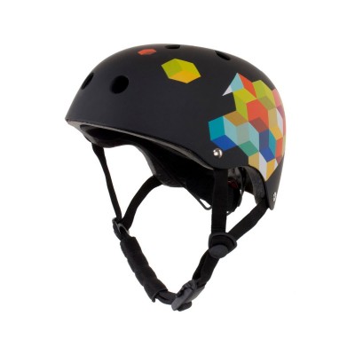 Multi-Sport Helmet w/Reflector Lamp (M) Black