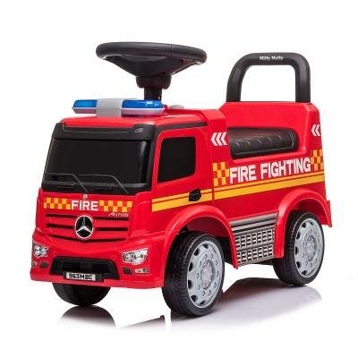 Walking Car Mercedes Antos Firefighters Red