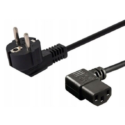 Power Cable Savio CL-115 90º 1.2M Black