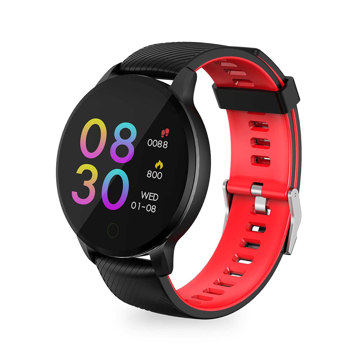 smartwatch vermelho
