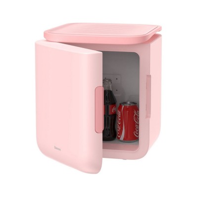 Mini Refrigerador Baseus igloo 6L Quente/Frio Rosa