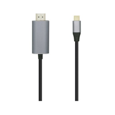Cabo Conversor Aisens USB-C para HDMI 2.0 4K 0.8m Preto (A109-0392)