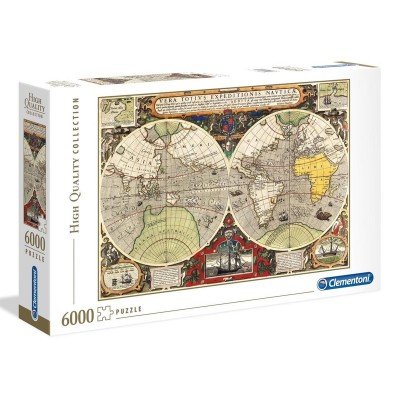Puzzle Clementoni Mapa Náutico Antigo 6000 Peças