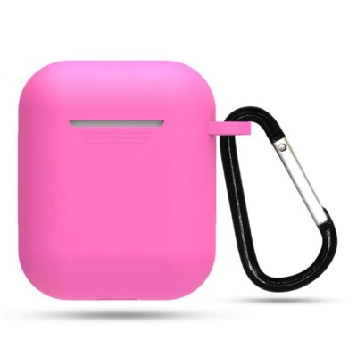 Bolsa em Silicone AirPods Rosa