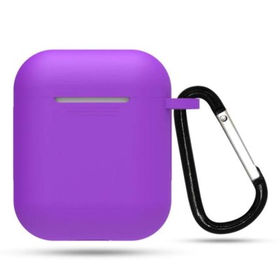 Funda Silicona AirPods Violeta