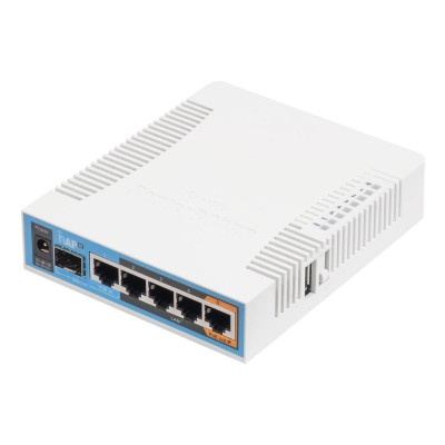 Router MikroTik hAP ac 2.4GHz/5GHz PoE White (RB962UiGS-5HacT2HnT)