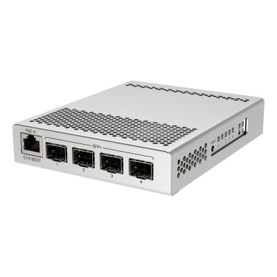 Switch MikroTik CRS305 Gigabit Ethernet PoE Branco (CRS305-1G-4S+IN)