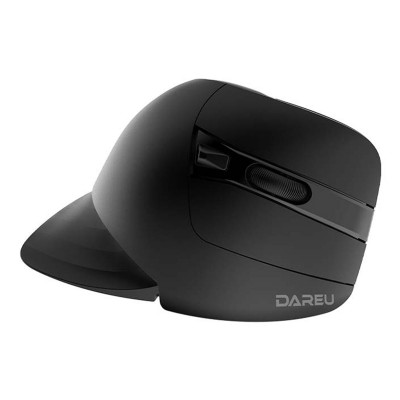 Wireless ergonomic mouse Dareu LM138G 1600 DPI Black