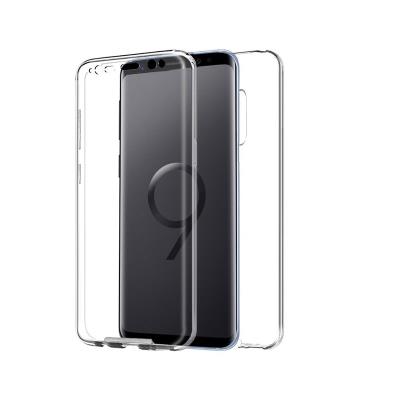 Capa Silicone Frente e Verso Samsung Galaxy S9 Plus Transparente
