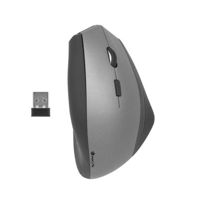 Wireless Ergonomic Mouse NGS EVO Zen Grey
