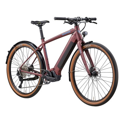 Bicicleta Elétrica Kona Dew-E DL 2022 Bordô (B22EDWD05)