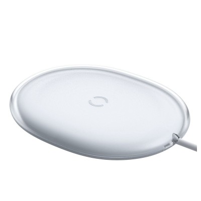 Carregador Wireless Baseus Jelly 15W Branco