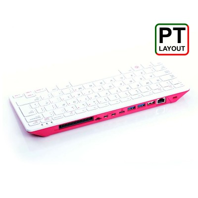 Raspberry Pi 400 4GB Com Teclado Branco
