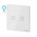 Interruptor Inteligente Sonoff T1EU2C-TX Smart Wi-Fi + RF Branco