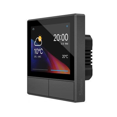 Smart HMI Multi-Function Display Sonoff NSPanel Touch Wi-Fi w/Switch Black