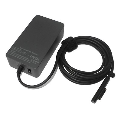 Compatible Charger Microsoft Surface 15V 4A 65W Black