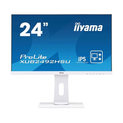 Monitor iiyama ProLite 24" IPS FHD White (XUB2492HSU-W1)
